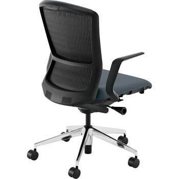 Elfie(エルフィ)/ELA2_樹脂カバーバック_ブラックフレーム_ハイバック 内田洋行