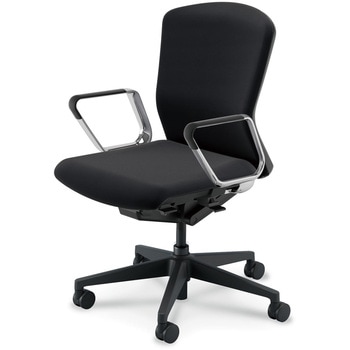 Elfie(エルフィ)/ELA2_樹脂カバーバック_ブラックフレーム_ミドルバック 内田洋行