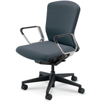 Elfie(エルフィ)/ELA2_樹脂カバーバック_ブラックフレーム_ミドルバック 内田洋行