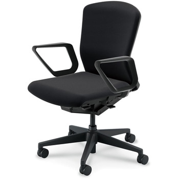 Elfie(エルフィ)/ELA2_樹脂カバーバック_ブラックフレーム_ミドルバック 内田洋行