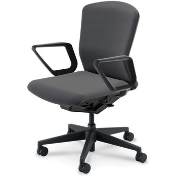 Elfie(エルフィ)/ELA2_樹脂カバーバック_ブラックフレーム_ミドルバック 内田洋行