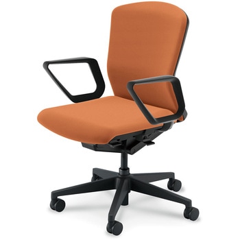 Elfie(エルフィ)/ELA2_樹脂カバーバック_ブラックフレーム_ミドルバック 内田洋行