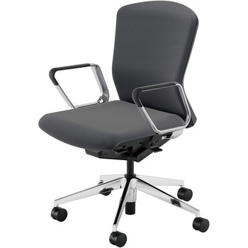 Elfie(エルフィ)/ELA2_樹脂カバーバック_ブラックフレーム_ミドルバック 内田洋行