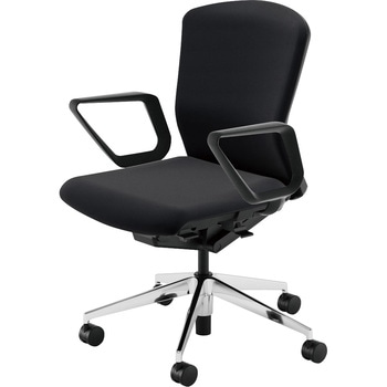 Elfie(エルフィ)/ELA2_樹脂カバーバック_ブラックフレーム_ミドルバック 内田洋行