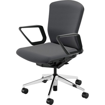 Elfie(エルフィ)/ELA2_樹脂カバーバック_ブラックフレーム_ミドルバック 内田洋行