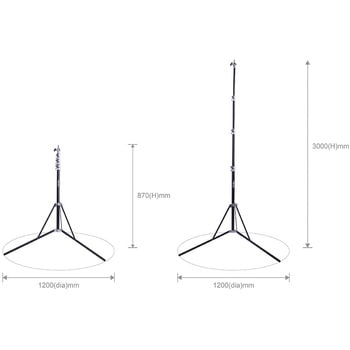 ライトスタンド Padat 300 Air Cushion Compact Light Stand - Phottix(フォティックス)