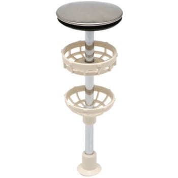 これエエやん ガオナ 洗面用排水栓 洗面化粧台 ポップアップ式 簡単交換 ヘアキャッチャー付き - GAONA(ガオナ)