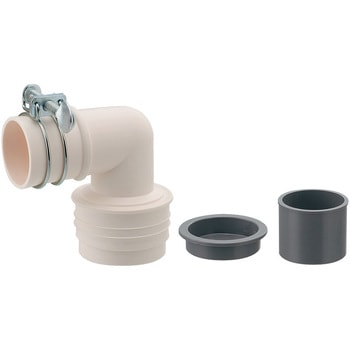 これエエやん ガオナ 洗濯機排水トラップ用エルボ 交換 経年劣化 紛失 排水ホース接続 原状回復 - GAONA(ガオナ)