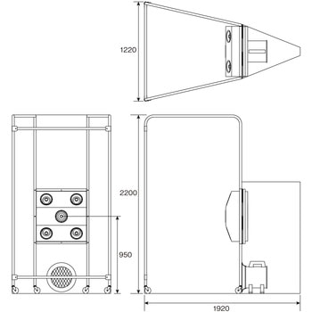 エアシャワーブース ホーザン
