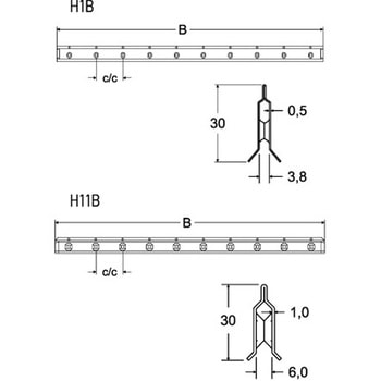 サスペンションビーム H11B 岩田製作所