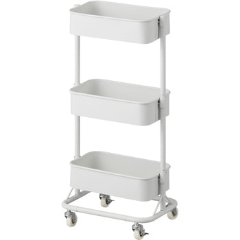 キャスター付きワゴンスリム アイリスオーヤマ