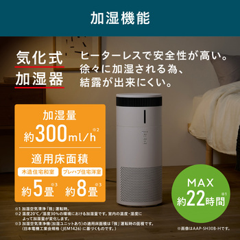 加湿空気清浄機 16畳 HEPAフィルター アイリスオーヤマ