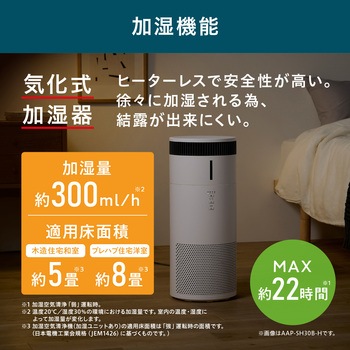 加湿空気清浄機 16畳 HEPAフィルター アイリスオーヤマ