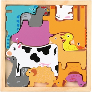 木製四角パズル アーテック[学校教材・教育玩具]