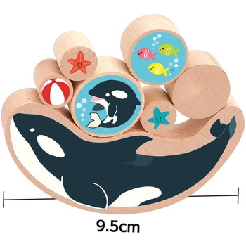 まんまるバランス シャチ アーテック[学校教材・教育玩具]