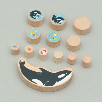 まんまるバランス シャチ アーテック[学校教材・教育玩具]