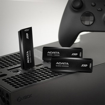 ADATA エーデータ SC610-2000G-CBK RD SC610 スティック型SSD 2000GB