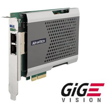 PCI Express GigE(PoE) 画像検査カメラ入力カード Advantech(アドバンテック)