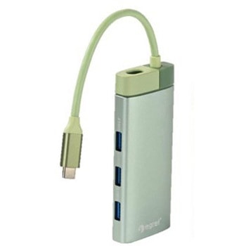 ケーブル収納可能USB-Cドッキングステーション EGRET