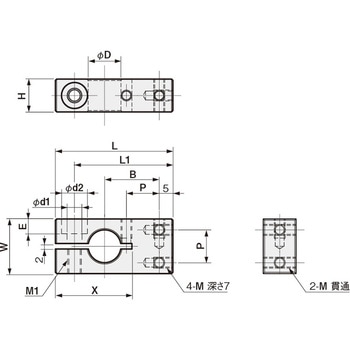 アタッチN(角シャフト用) 岩田製作所