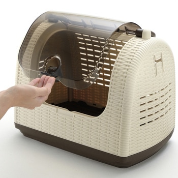 ラタンキャリー アイボリー - Richell(リッチェル)