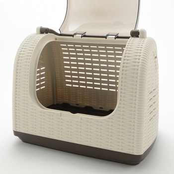 ラタンキャリー アイボリー - Richell(リッチェル)