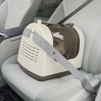 ラタンキャリー アイボリー - Richell(リッチェル)