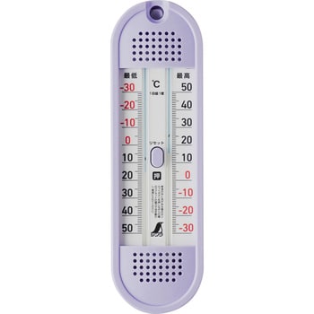 温度計 D-11 最高・最低 ワンタッチ式 シンワ測定 棒状温度計 【通販