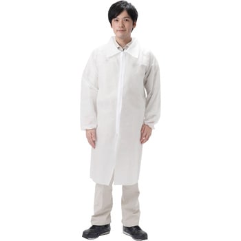 白衣 不織布 使い捨て モノタロウ