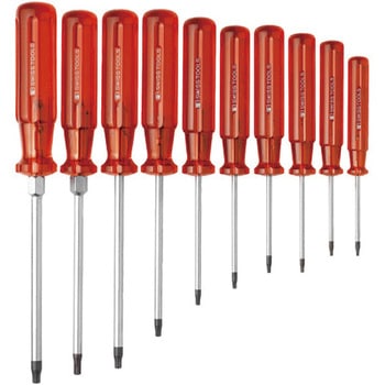 ヘクスローブドライバーセット ホルダー付 PB SWISS TOOLS(ピービースイスツールズ)