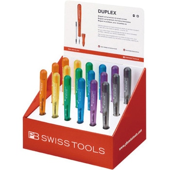 レインボー差替ドライバディスプレイセット PB SWISS TOOLS(ピービースイスツールズ)