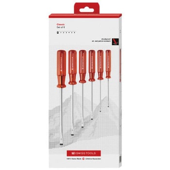 ドライバーセット 6本組 PB SWISS TOOLS グリップドライバー 【通販モノタロウ】