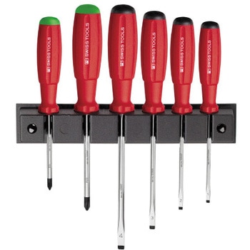 スイスグリップドライバーセットホルダー付(BOX) PB SWISS TOOLS(ピービースイスツールズ)