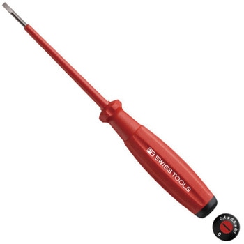 スイスGrip・マイナスドライバー絶縁 PB SWISS TOOLS(ピービー