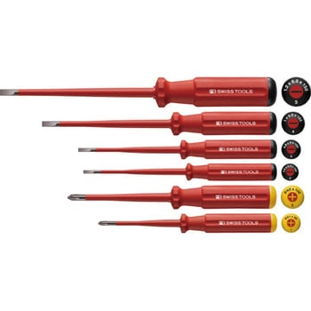 有名ブランド エレクトロ絶縁スリムドライバーセット PB 絶縁 TOOLS SWISS メンテナンス