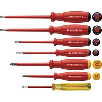 スイスグリップ・絶縁ドライバーセット PB SWISS TOOLS 【通販モノタロウ】