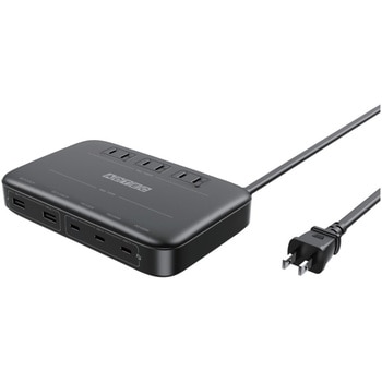 マルチポート 充電器 130W PD3.0充電器 5ポート(USB-Cx3+USB-Ax2)GaN(窒化ガリウム)高速充電 アドテック