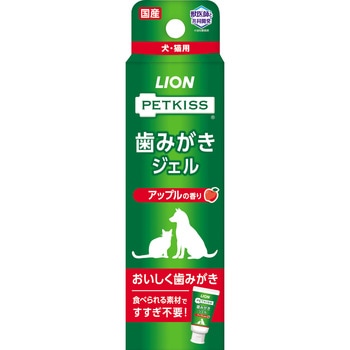 PETKISS 歯みがきジェル アップルの香り 40g PETKISS