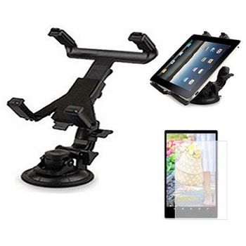 車載 アームスタンド ホルダー と パナソニック TOUGHBOOK CF-20 シリーズ 10.1インチ 反射防止 保護フィルム セット メディアフューチャー
