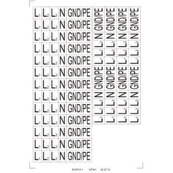 電源端子台ラベル SCREENクリエイティブコミュニケーションズ