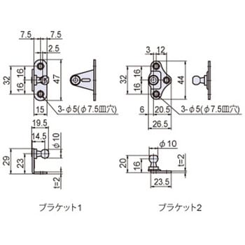 L-429N-100 オイルレスガススプリング(100N) 1本 ジョー・プリンス竹下