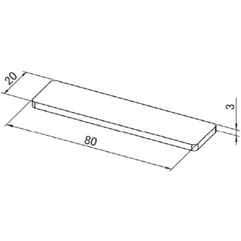 アルミフレーム System20 用端面キャップ 青木精密工業
