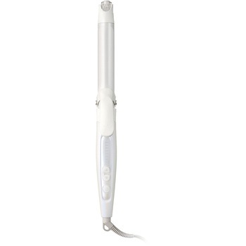 カール ヘアアイロン コテ  26mm/32mm マイナスイオン 6段階温度調節 100~200℃ 立ち上り約40秒 自動熱制御 自動電源OFF スチーム機能 海外対応 elims シェルホワイト テスコム