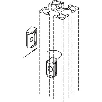 アルミフレーム System30 用専用ナット 青木精密工業