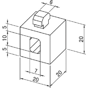 アルミフレーム System30 用アジャストブロック 青木精密工業