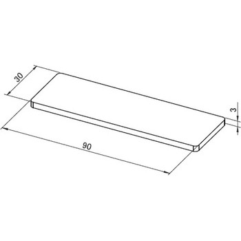 アルミフレーム System30 用端面キャップ 青木精密工業