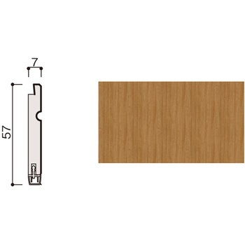 ハピアウォールハードタイプⅡ 専用施工部材巾木壁パネル/腰パネル共通部材 大建工業