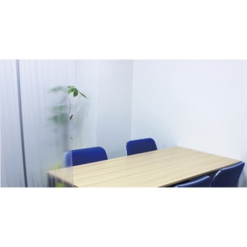 器具飛沫防止ロールアップバナー ササガワ