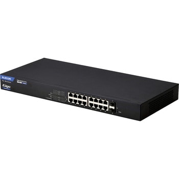 レイヤー2 Giga対応 PoE Webスマートスイッチ - エレコム