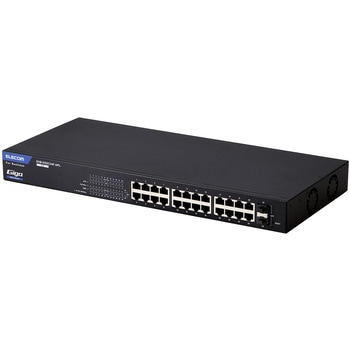 レイヤー2 Giga対応 PoE Webスマートスイッチ エレコム